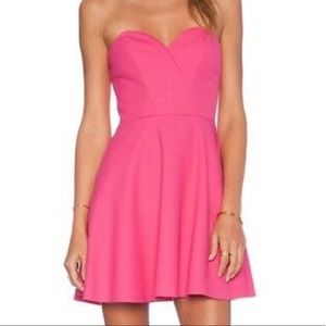 NBD x The Raven Twins Strapless Mini Dress